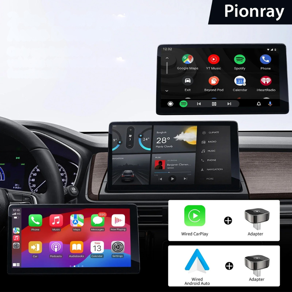 carplay y android auto inalámbrico adaptador